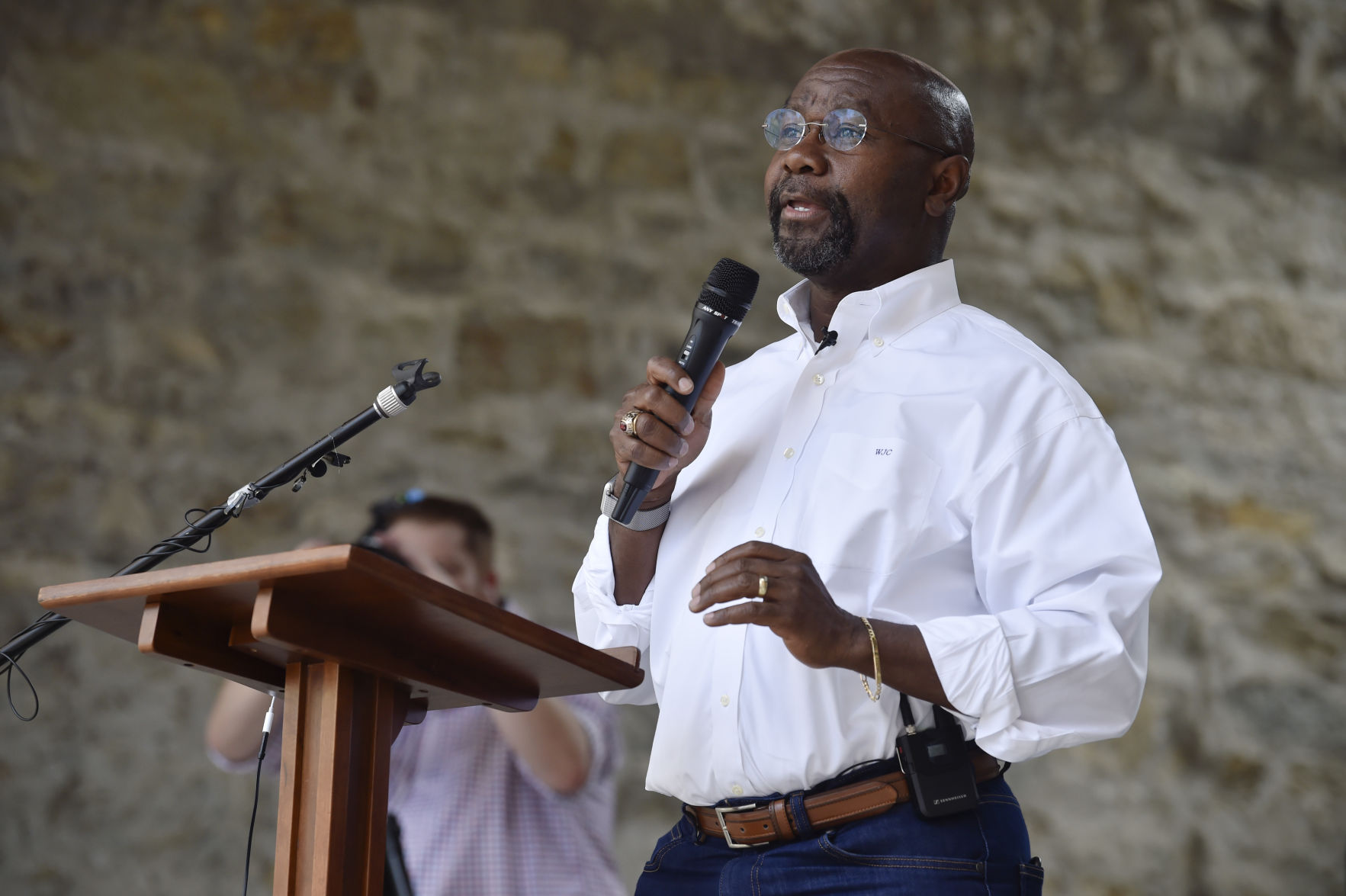 Helena Mayor Wilmot Collins announces Monday